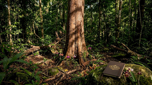 Mature Spanish cedar tree in tropical forest