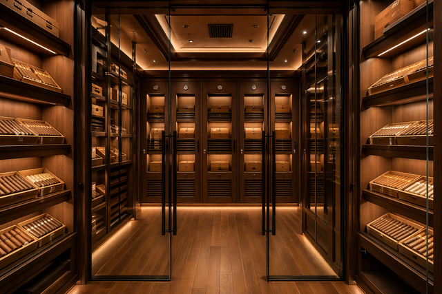 The Ultimate Sanctuary: The Elegance and Artistry of the Custom Walk-In Humidor