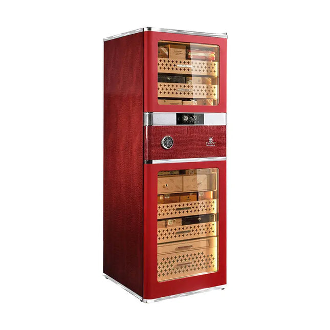 RACHING RR880 Ultra-Premium Cigar Humidor Red
