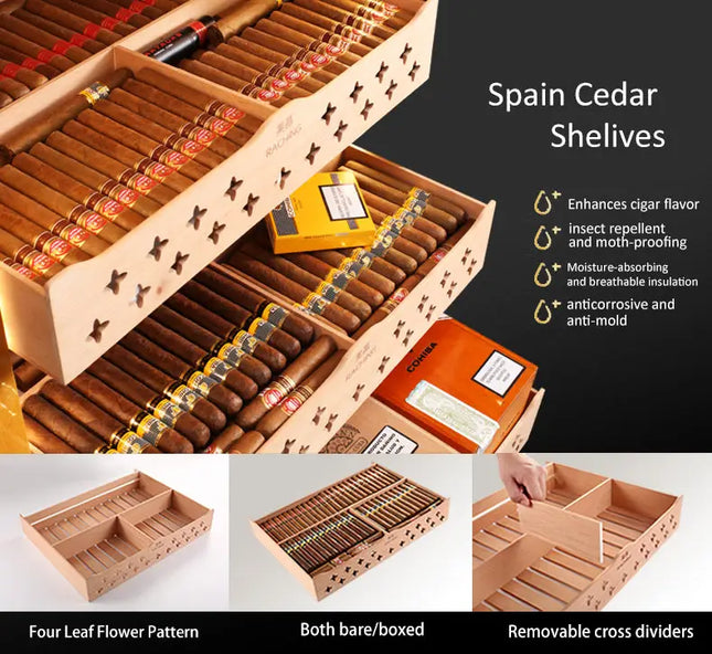 Raching FJ-CW36B Dual-Zone Humidor