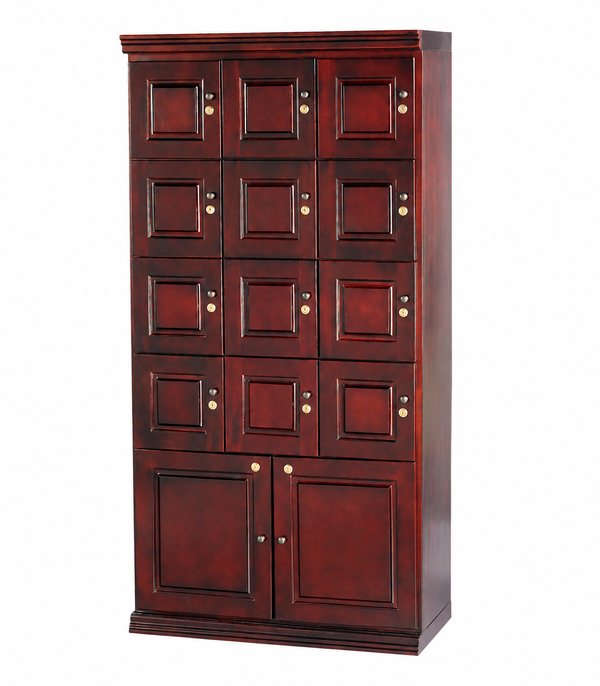 Mahogany Cigar Locker Humidor (Dark Mahogany) STANDING DISPLAY