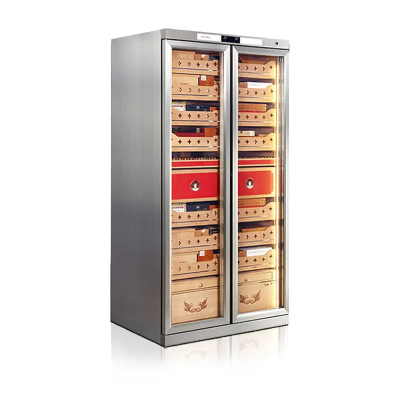 RACHING DD650C Double-Door Humidor