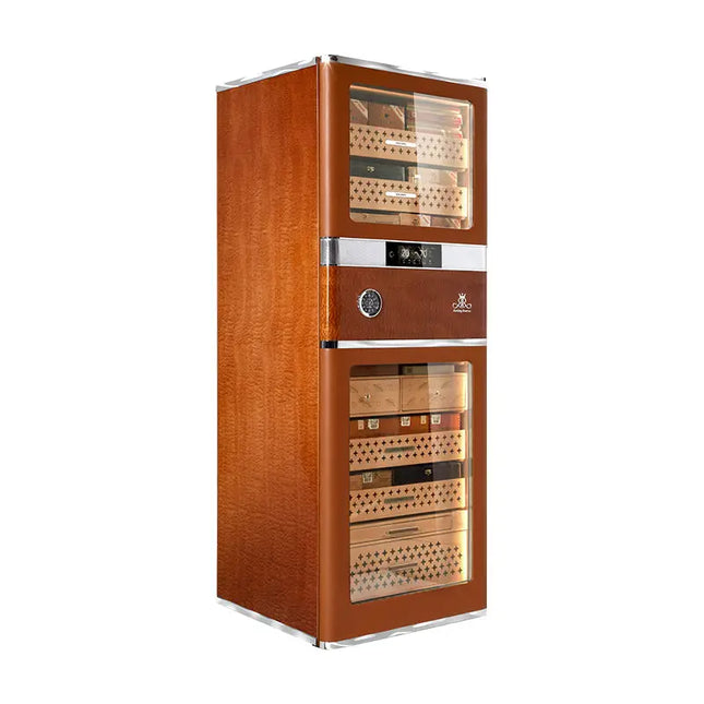 RACHING RR780 Slimline Professional Humidor Brown