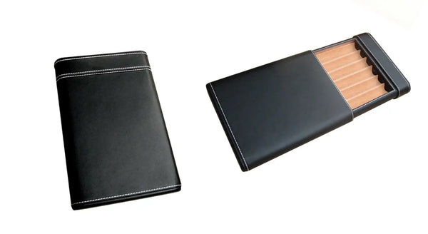 6 Cigar Leather Humidor