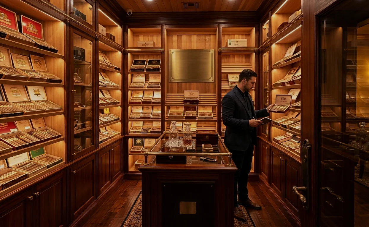 Bespoke walk-in humidor